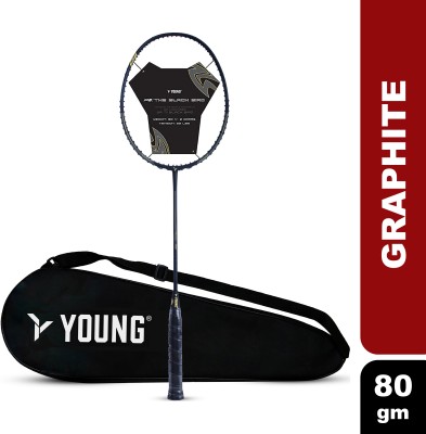 Young P11: The Black Bird (32 LBS, Ultra High Modulus Graphite) Black Unstrung Badminton Racquet(Pack of: 1, 80 g)