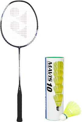 YONEX Badminton Racquet Set ( Astrox Attack 9 Racket + Mavis 10 Shuttle ...
