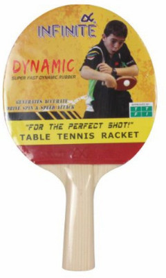 INFINITE Dynamic ( High speed) Black, Red Table Tennis Racquet(Pack of: 1, 200 g)