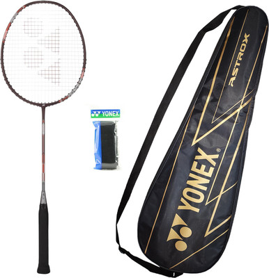 YONEX Astrox Attack 9 (Pack of 1 Racquet) With Towel Grip Multicolor Strung Badminton Racquet(Pack of: 1, 80 g)
