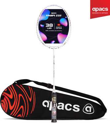 apacs-Finapi-232-White-Unstrung-Badminton-Racquet-Pack-of-1-85-g