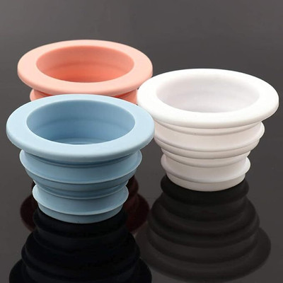 vihalvilaa Bathroom Sink Plastic Push Down Strainer(6 cm Set of 3)