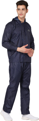 The CLOWNFISH Solid Men Rain Suit