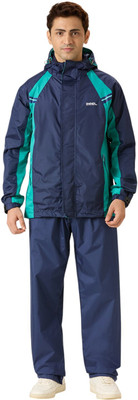 ZEEL Colorblock Men Raincoat