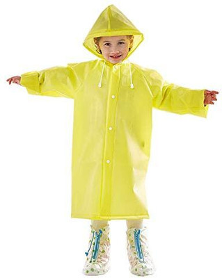 Vastralaya Solid Boys & Girls Raincoat