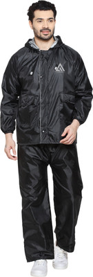 Adrenex Solid Unisex Raincoat
