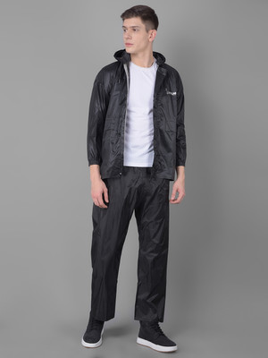 Dollar Solid Men Raincoat