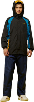 ZEEL Colorblock Men Raincoat