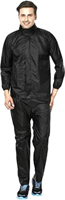 dhcreation Solid Men Raincoat