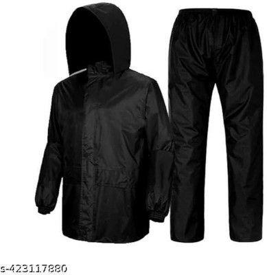 MONAL Solid Men & Women Raincoat