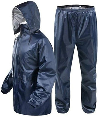 4 YOU Solid Men Rain Suit