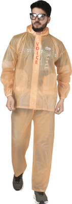 new eraa Solid Men & Women Raincoat