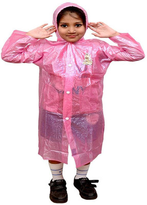 Dressify Trend Solid Boys & Girls Raincoat