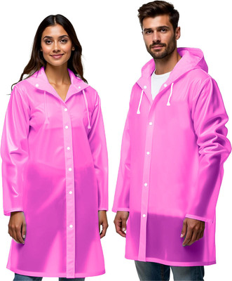 Sumer Textiles Solid Men & Women Raincoat