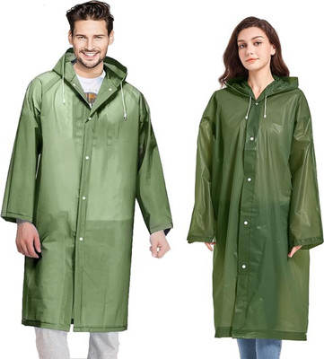 INFISPACE Solid Men & Women Rain Poncho