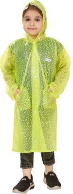 new eraa Polka Print Girls Raincoat