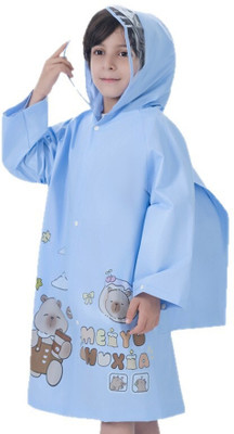 FASHIONIO Graphic Print Boys & Girls Raincoat