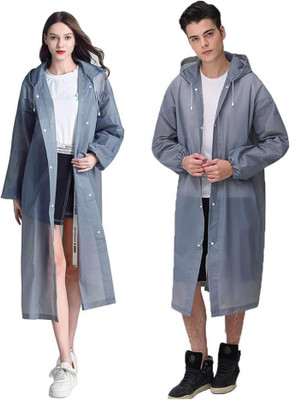 INFISPACE Solid Men Raincoat