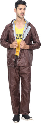 YOUTH ROBE Solid Men Raincoat