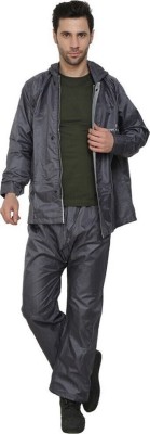 YOUTH ROBE Solid Men Raincoat