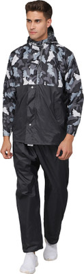 The CLOWNFISH Solid Men Rain Suit