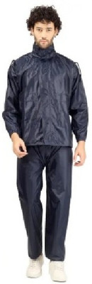 Tritika Solid Men Rain Suit