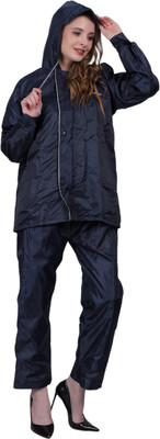 YOUTH ROBE Solid Women Raincoat