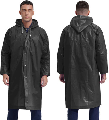 INFISPACE Solid Men Raincoat