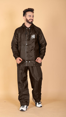 Hatchback Solid Men Raincoat