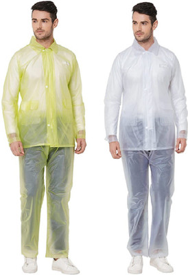 Dressify Solid Men Rain Suit