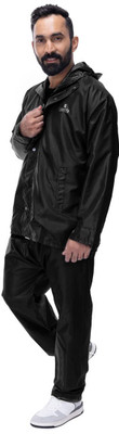 The CLOWNFISH Solid Men Raincoat