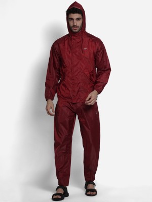 Wildcraft Rain Cht Suit Tone Colorblock Men Raincoat