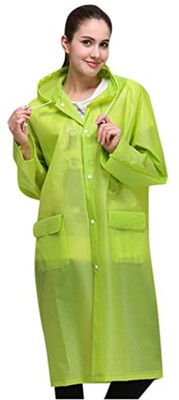 FRANKOPOLIS Solid Women Raincoat