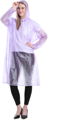 REXBURG Solid Men & Women Raincoat