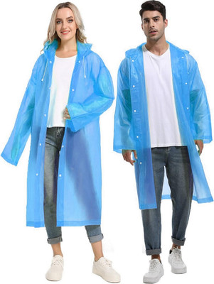 INFISPACE Solid Men & Women Raincoat