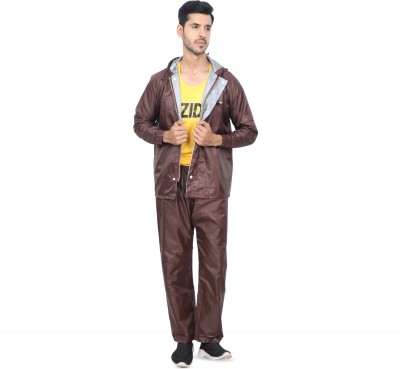 YOUTH ROBE Solid Men Raincoat