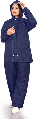 KAMOSA Solid Women Raincoat