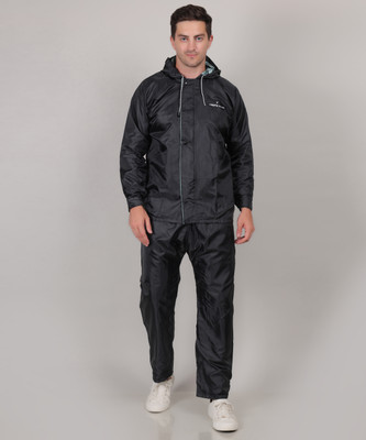 YOUTH ROBE Solid Men Raincoat