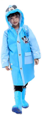 THE. Colorblock, Graphic Print Boys & Girls Raincoat