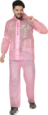 new eraa Solid Men Raincoat