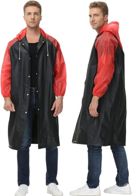 Hacer Solid Men & Women Raincoat