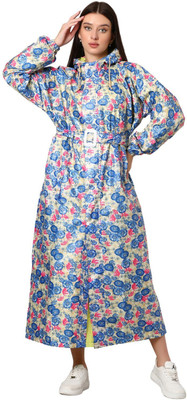 Evershine Graphic Print Women Raincoat