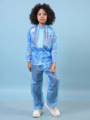 Dollar Solid Boys Raincoat
