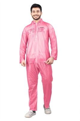 THINK N BUY Solid Men Raincoat