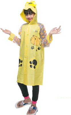 Aristocrat Rainwear Graphic Print Girls Raincoat