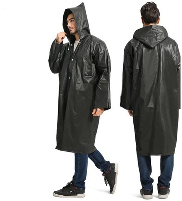 INFISPACE Solid Men Raincoat