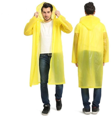 Robustt Solid Men Raincoat