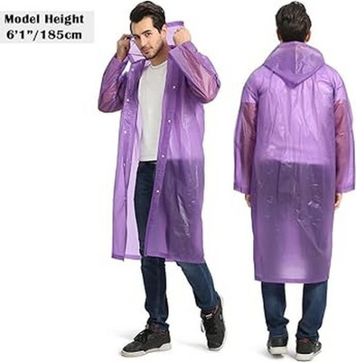 INFISPACE Solid Men Raincoat
