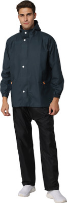 The CLOWNFISH Solid Men Rain Suit