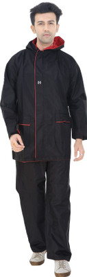 HighLands Solid Men Raincoat